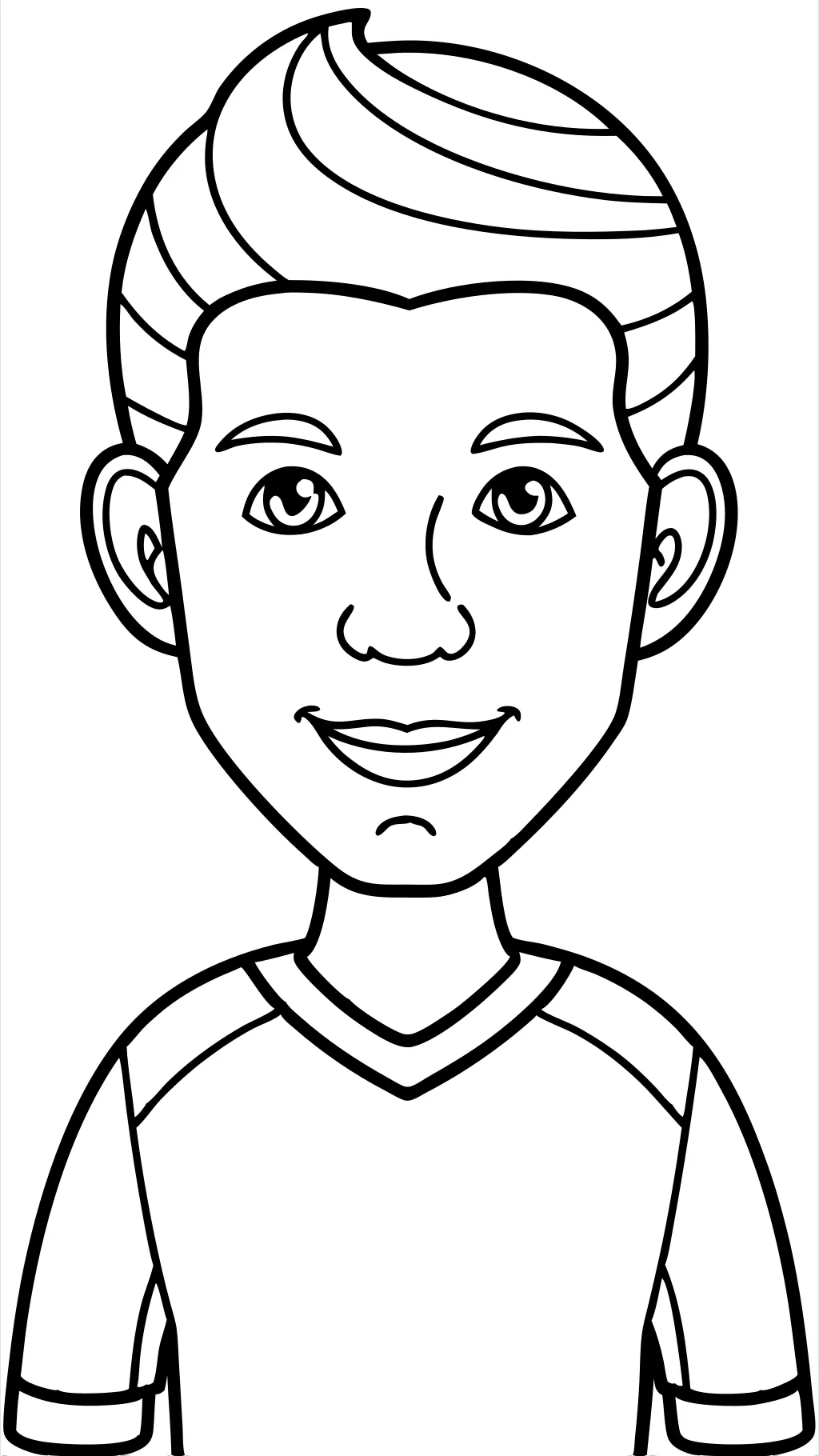 face ronaldo coloring pages